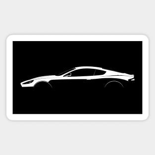 Aston Martin DB9 Silhouette Magnet